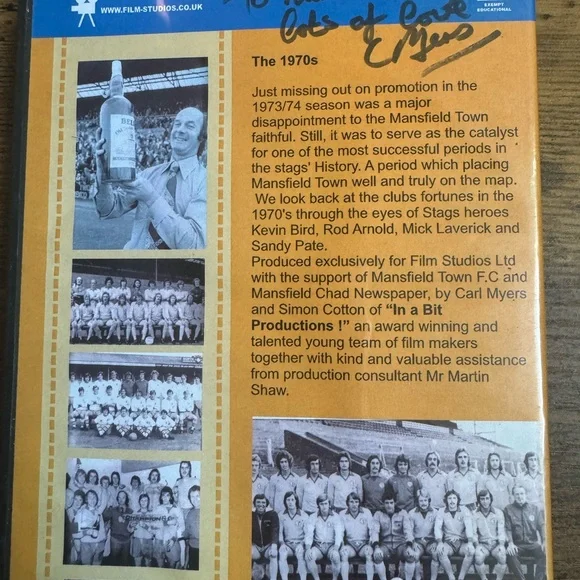 The glory years- Mansfield Town F.C - Picture 2 of 2